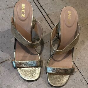 Inez Gold Women's Heels